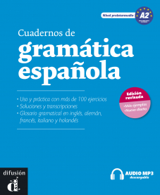 Cuadernos de gramática española A2- Libro + descarga mp3